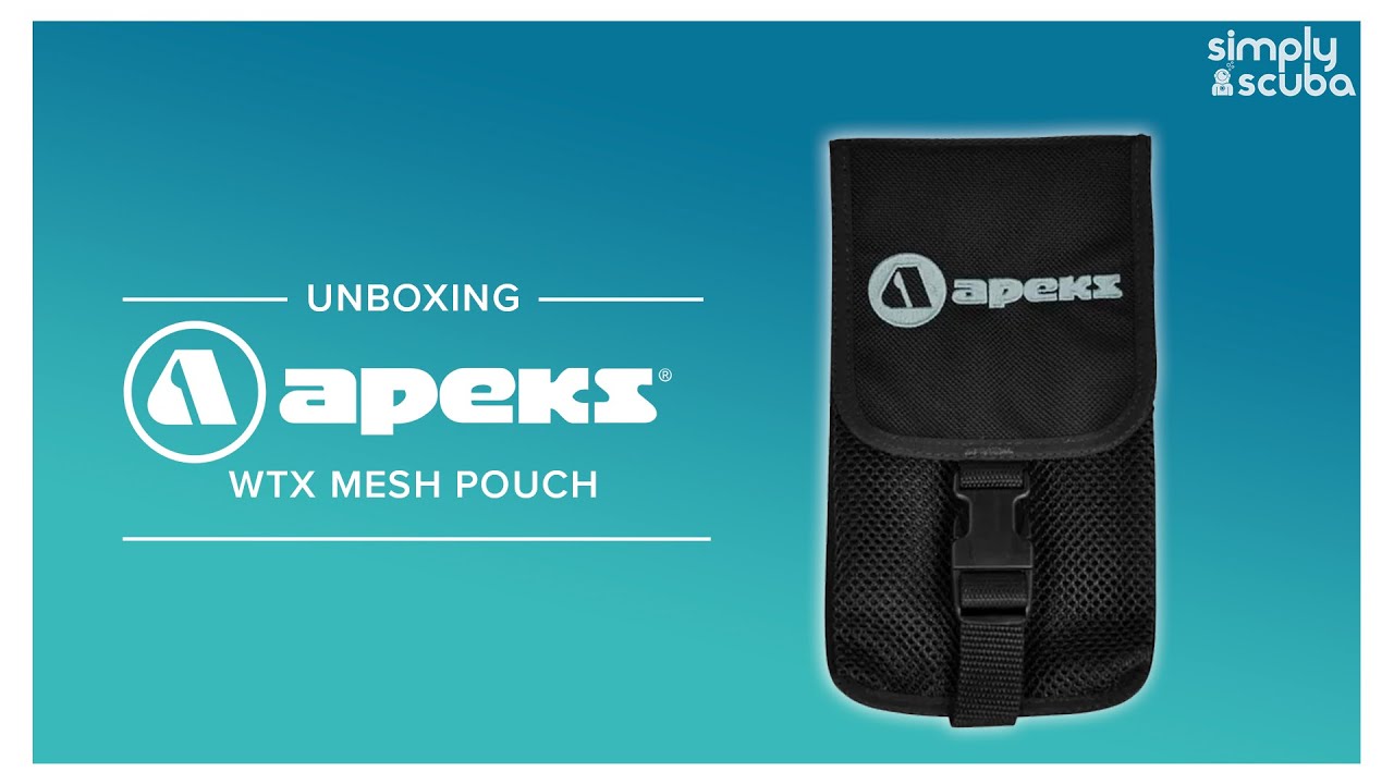 Apeks WTX Mesh Pouch | Unboxing
