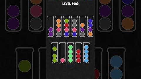 Ball Sort Puzzle Level 3490