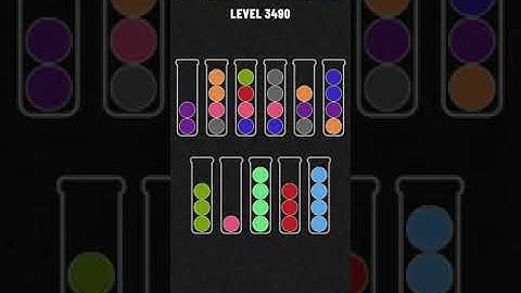 Ball Sort Puzzle Level 3490