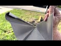 Gutter brackets not working because of badly made gutters from Home Depot.