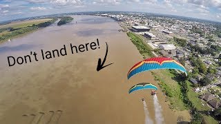 Turbulent Mid Day Flight Over The Ohio River! Turbulent Mid Day Flight Over The Ohio River!