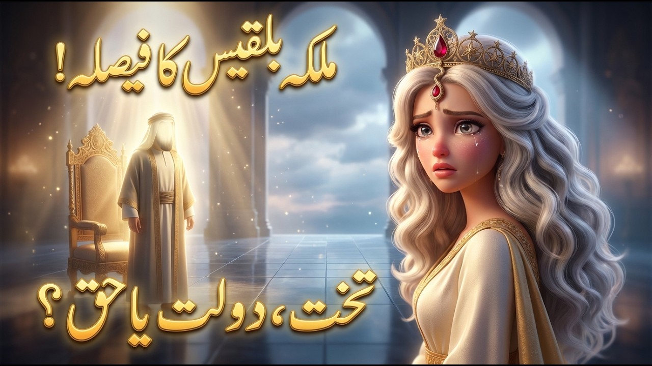 Takht Ya Sajda? | Rani Bilqis Ka Imaan Afroz Faisla | Hazrat Sulaiman (AS) Ka Waqia