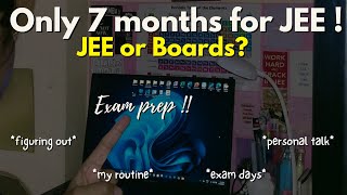 Only 7 months left for JEE and Exam prep!