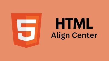 HTML Align Center || Alignment using CSS
