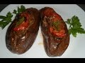 Баклажаны фаршированные мясом в духовке рецепт от Inga Avak