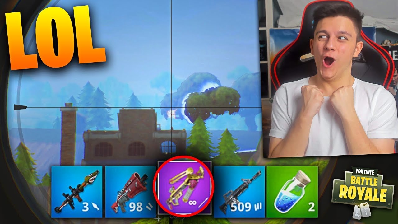 TIRACO ÉPICO CON LA *NUEVA* BALLESTA!! - Fortnite: Battle Royale