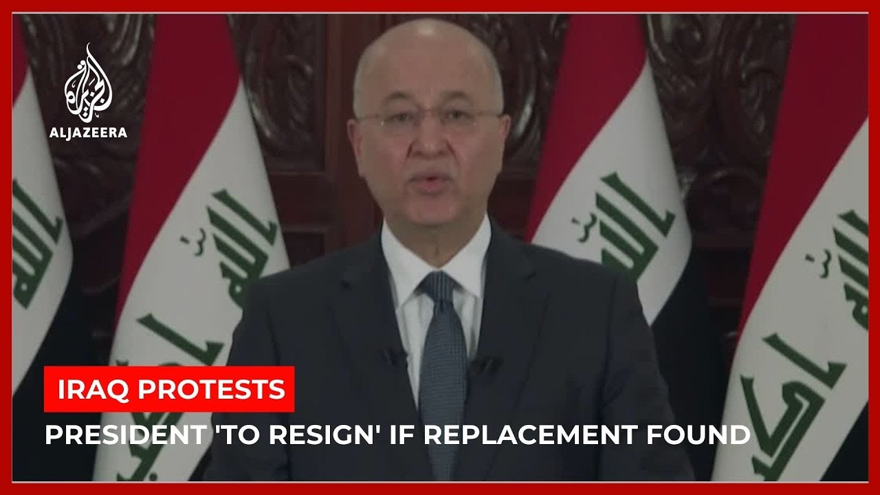 الرئيس العراقي يقول إنه سيتم استبدال رئيس الوزراء إذا تم العثور على بديل.