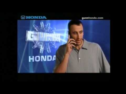 Manu Ginobili - Gunn Honda commercial