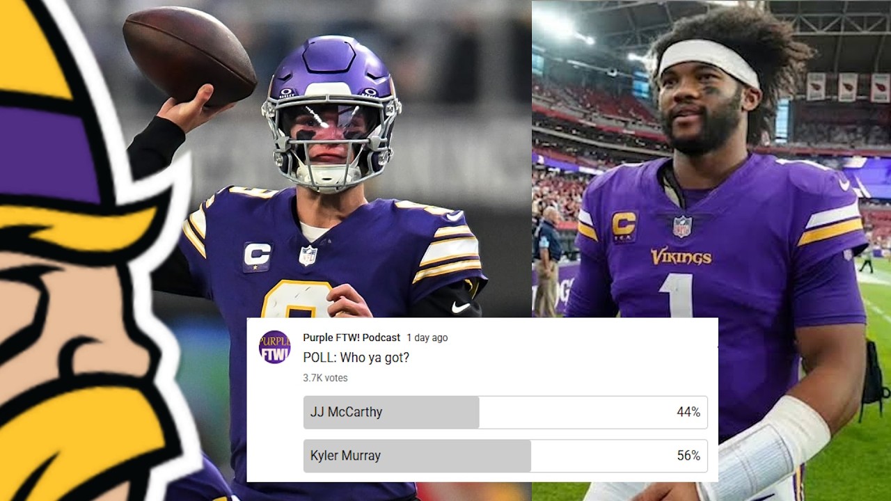 POLL RESULTS: JJ McCarthy or Kyler Murray? POLL RESULTS: JJ McCarthy or Kyler Murray?