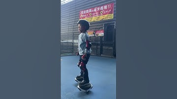 Trying hoverboard for the first time #shorts