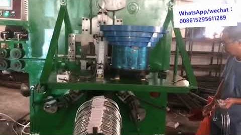 automatic metal bucket handle making machine