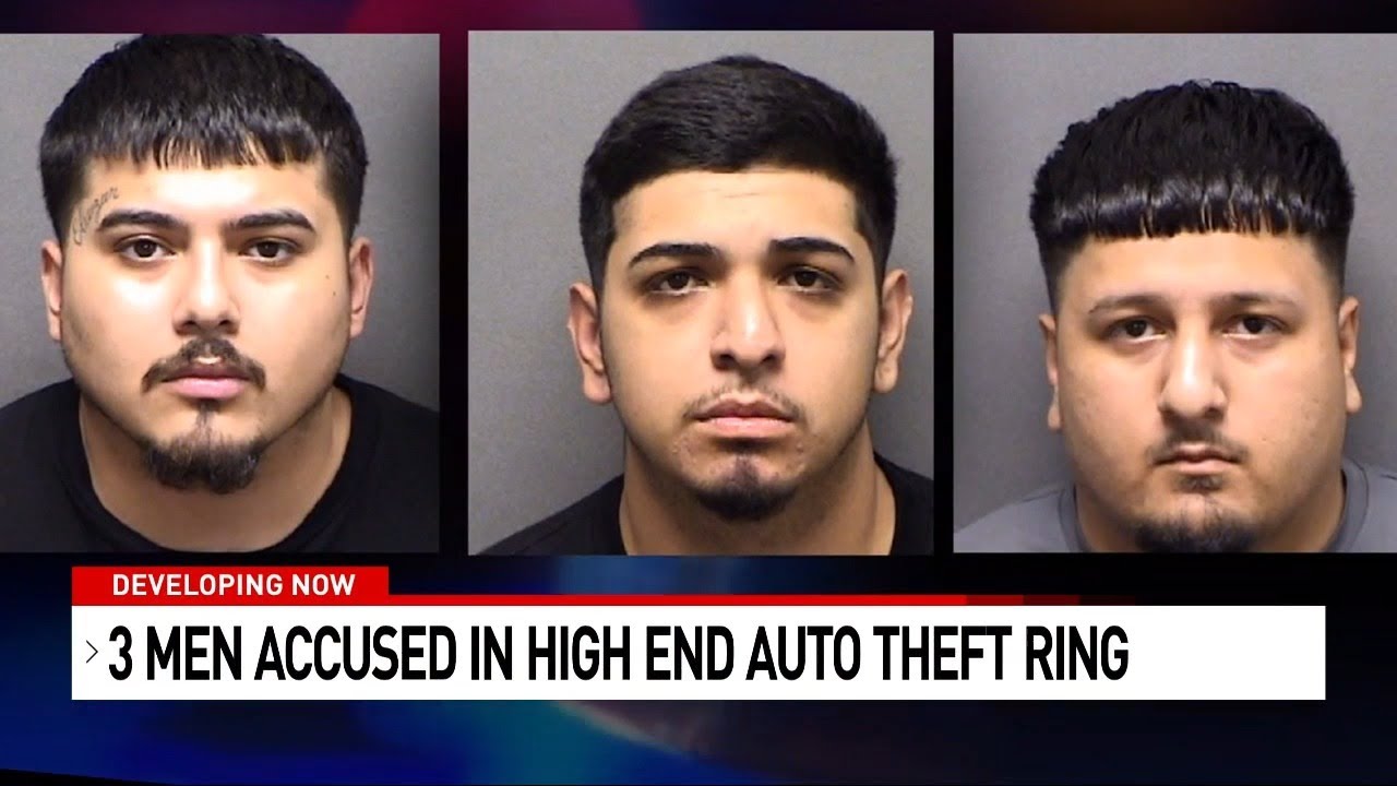 Trio arrested in connection to string of high-end truck thefts - YouTube