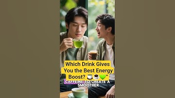 “Which Drink Gives You the Best Energy Boost? 🍵☕💚”