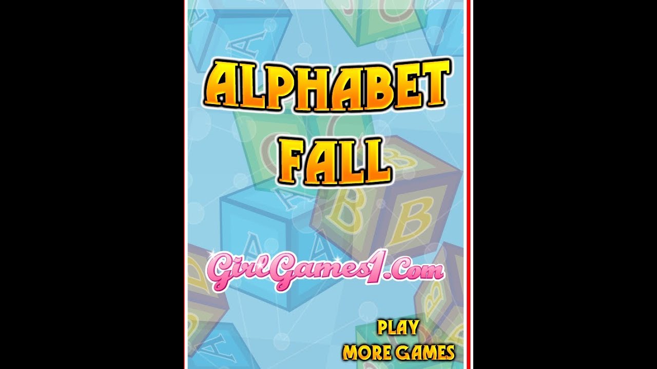 Alphabet Fall Typing Games For Kids - YouTube