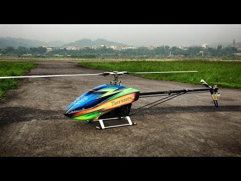 Alan Szabo Jr. ALIGN Trex 800E Trekker DFC 850MX Dominator 490KV 12T/112T 5/8/2013