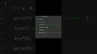 #26 | Basic C Language Program | Basic Coding Video | Programming Exercise27 #shorts #coding