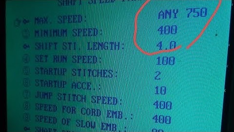 Embroidery computer monitor naya setting