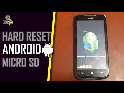 Kaip iš naujo įdiegti "Android" iš "microSD" ("Hard reset")