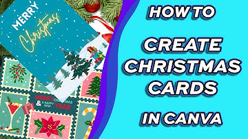 How to create Christmas Cards in Canva | No Pro Account Needed!