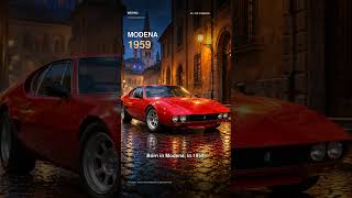 Car Brands You've NEVER Heard Of | Part 2: De Tomaso