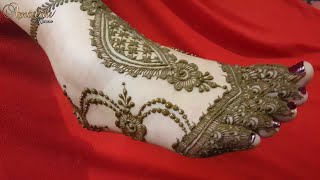 جديد نقش حناء هندي للرجل للعروسات وكل المناسبات. نقش للعيد, ️ Easy stylish mehndi design for legs