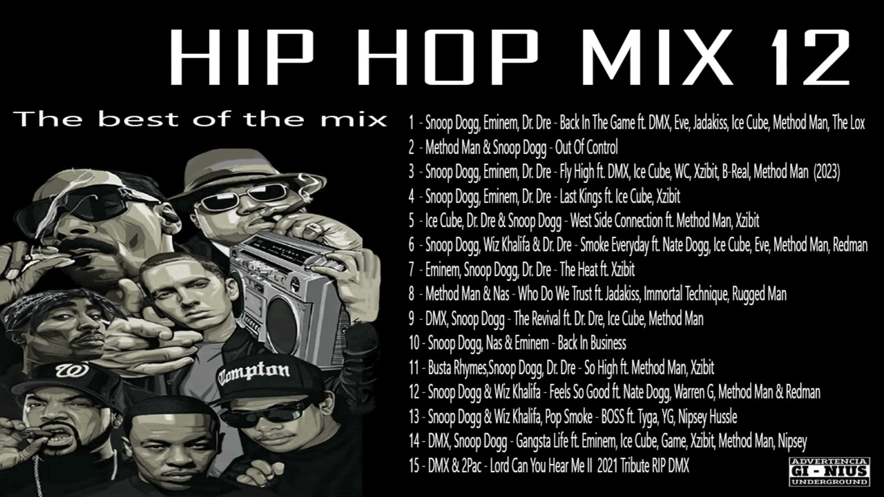 ⁣HIP HOP MIX 2023 Snoop Dogg, 2pac , Eminem, Dr. Dre, DMX, Ice Cube, Xzibit, Method Man, 50 cent