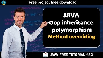 Java tutorial #32 | oop inheritance & polymorphism - Method overriding| Java course for beginners