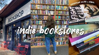 BOOK SHOPPING IN DALLAS (4 INDIE BOOKSTORES   HAUL)