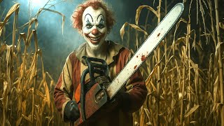 Clown in a Cornfield (2025) Movie Explained in Hindi/Urdu Summarized | Clown Story Summarized हिन्दी