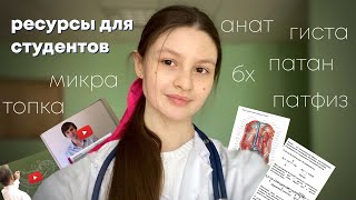 РЕСУРСЫ ДЛЯ УЧЕБЫ В МЕДИЦИНСКОМ ИНСТИТУТЕ // ВСЕ ПРЕДМЕТЫ ДО 3 КУРСА