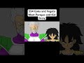 SS4 Goku and Vegeta Meet Paragus and Kid Broly #dragonball