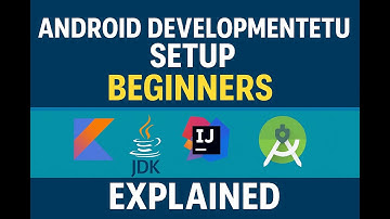 Android Development Setup for Beginners | Kotlin, JDK, IntelliJ & Android Studio Explained Clearly