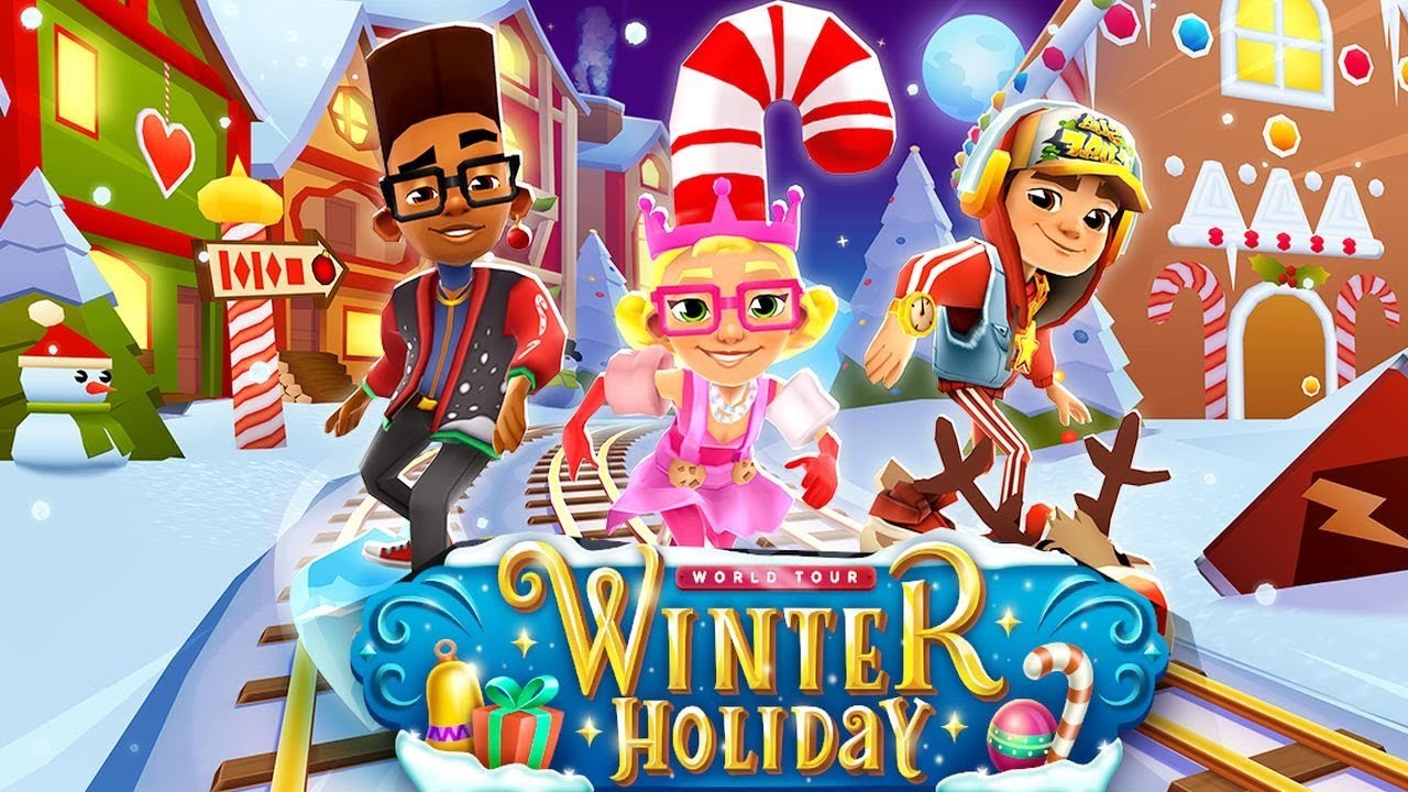 SUBWAY SURFERS WINTER HOLIDAY 2019 l SEXTA FABULOSA UMA CAIXA ♡ ♥ 