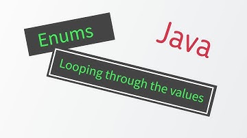 Java - How to loop through an Enum