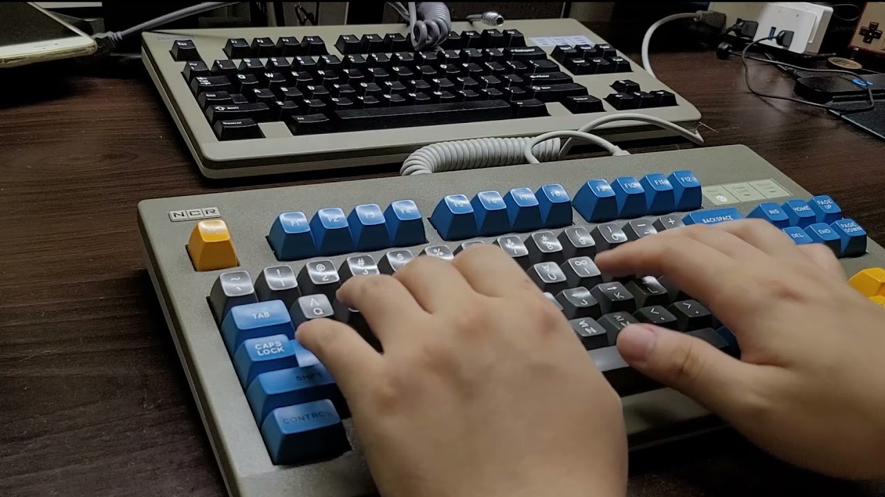 NCR80 with lubed Zealios Switches