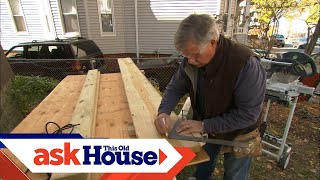 How to Build Porch Stairs | Ask This Old House