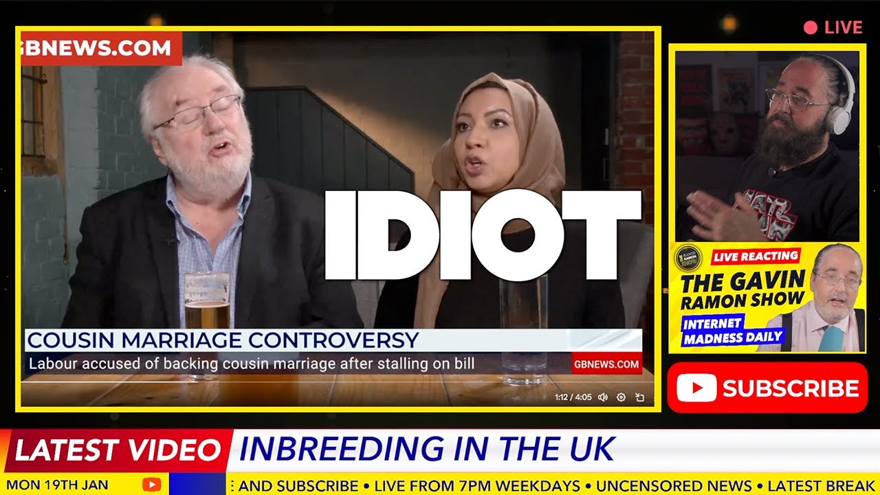 GB News Guest Says Drinking Alcohol Is Like Cousin Marriage