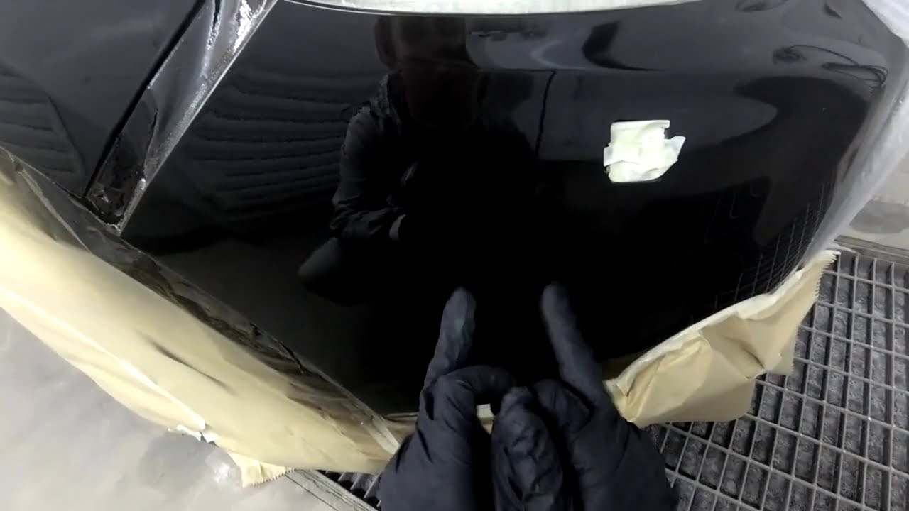 Локальная покраска Nissan Qashqai - YouTube