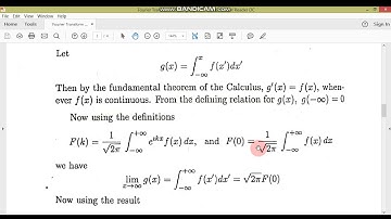 Fourier Transform of integral//MM-I//M.Adnan anwar