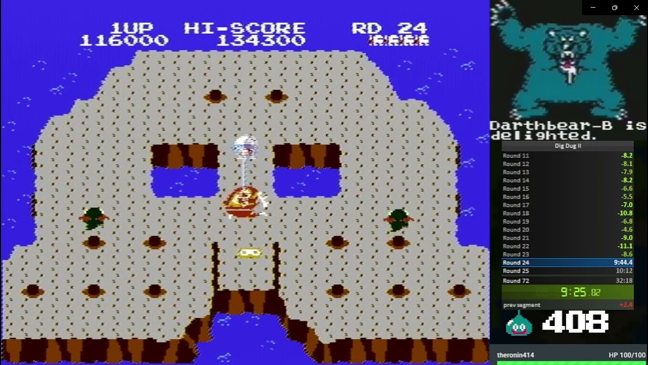 Dig Dug II in 32:08 (New World Record) - YouTube