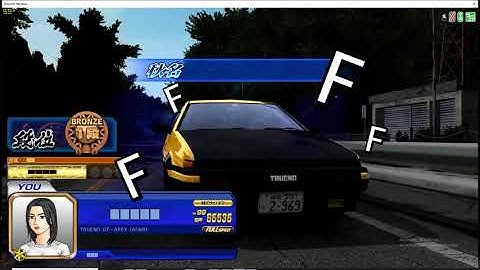 Initial D Zero Ver. 1,3 | Akina Dry DH | Time Attack [Platinum]