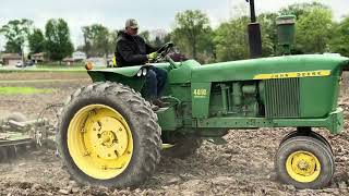 John Deere 4010 Tractor and AW Disk