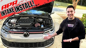 Installing One Of The Loudest Air Intake’s On MY MK8 GTI!