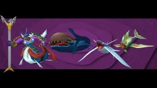 Hatching screens for 67 Digimons - Digimon Masters Online