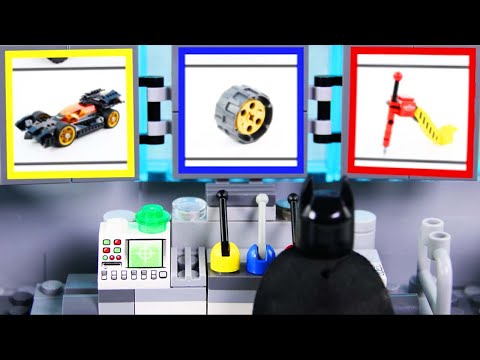 Experimental Car | Batman's New Batmobile! | STOP MOTION | Billy Bricks