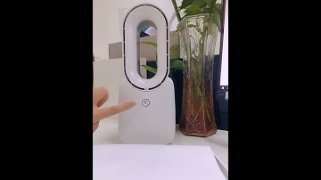 Alexa Google Home Control Baby Care Low Noise Leafless Fan