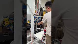 Fire extinguisher dry powder recovery equipment. Chao Cheng Machinery Research and Development,