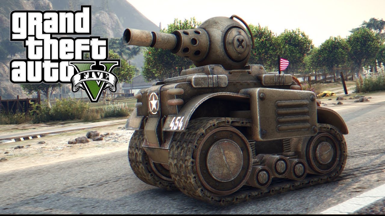 GTA IV Mod - Tanque de Guerra do GTA V