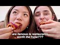 eating at instagram famous LA restaurants for 24 hours