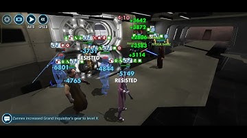 SWGOH. GAC 5v5 Fennec vs R8 LV no maul + datacron
